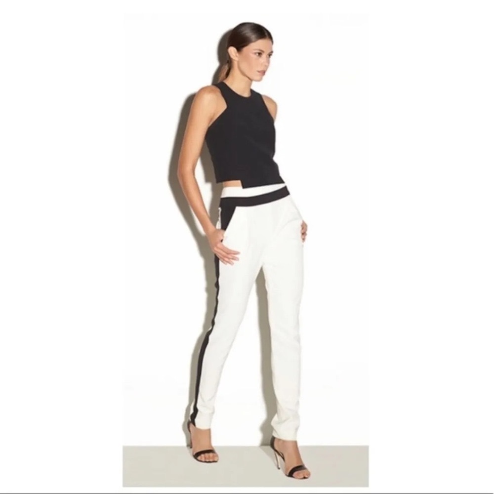 Milly Italian Cady crop top